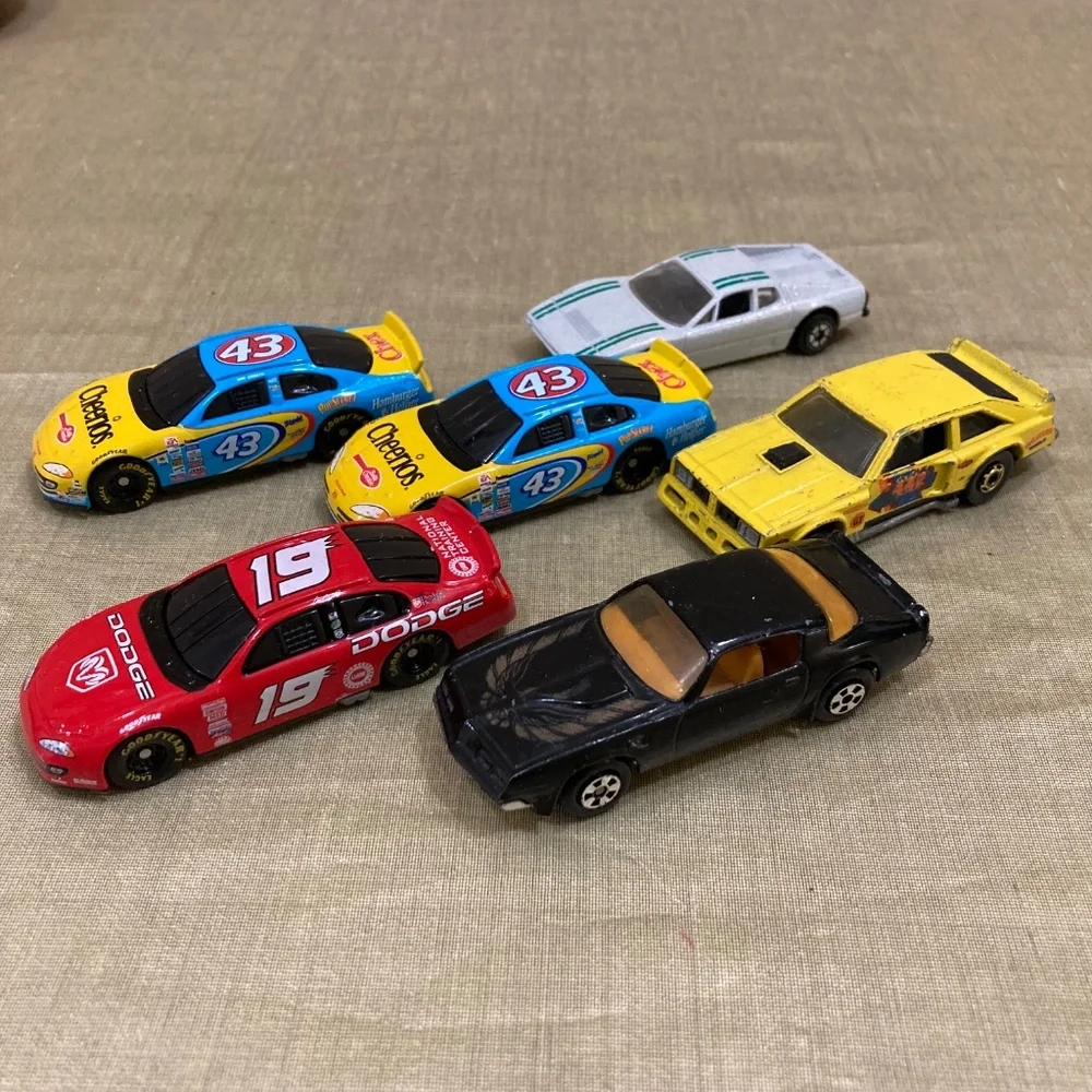 Variety of Die-Cast Toy Cars